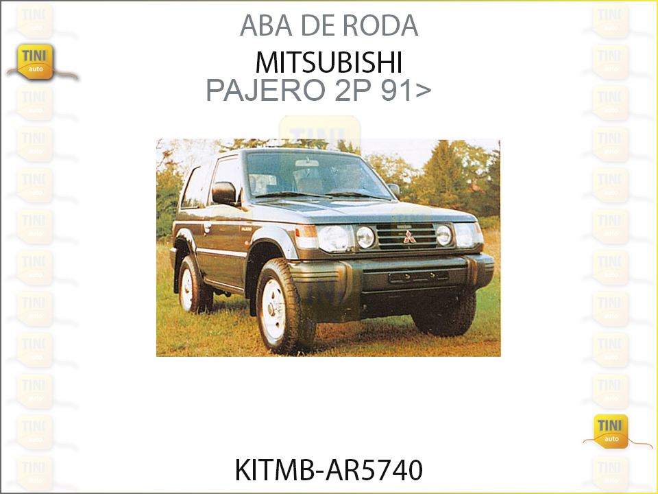 ABAS RODA MITSUB.PAJERO 2P 91>