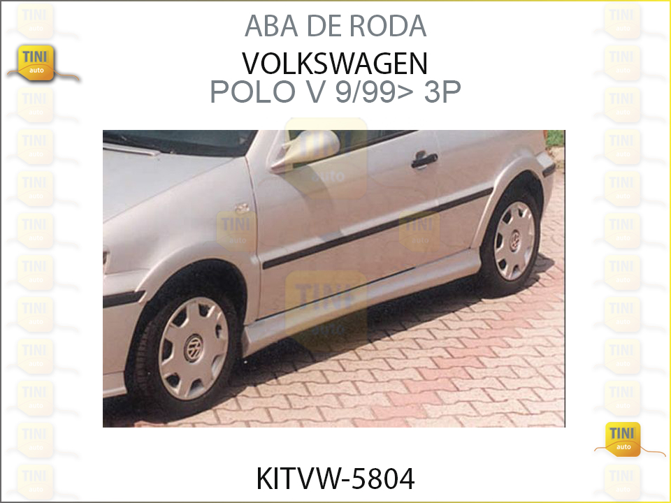 ABAS RODA VW POLO V 9/99> 3P