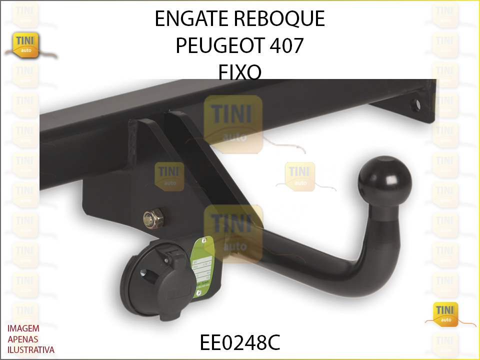 ENGATE PEUGEOT 407 FIXO