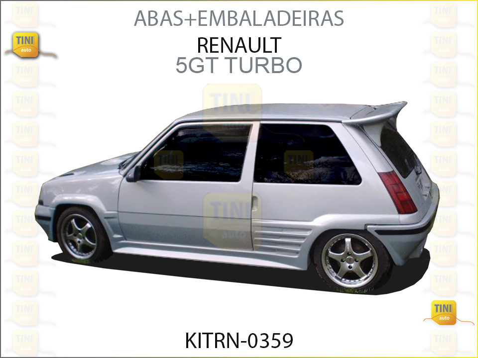 ABAS+EMBALADEIRAS RENAULT 5GT TURBO