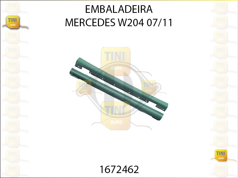 EMBALADEIRAS MERCEDES W204 07/11