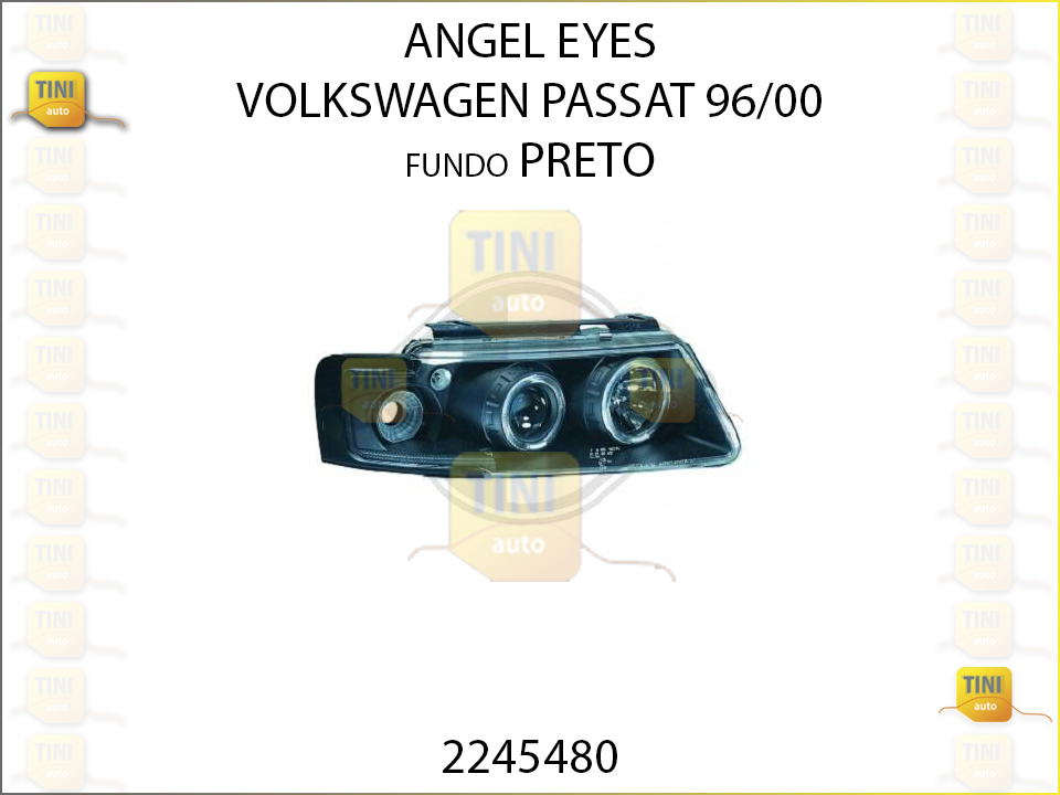 ANGEL EYES VW PASSAT F.PRETO COMPLETO 96/00