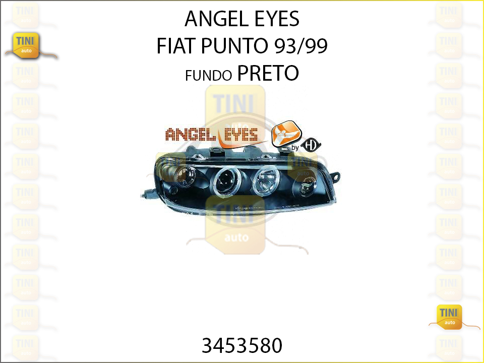 ANGEL EYES FIAT PUNTO 99/03 F/PRETO