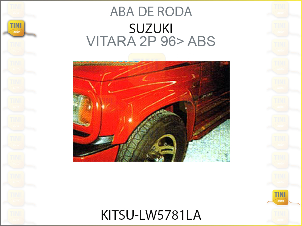 ABAS RODA SUZUKI VITARA 2P 96> ABS