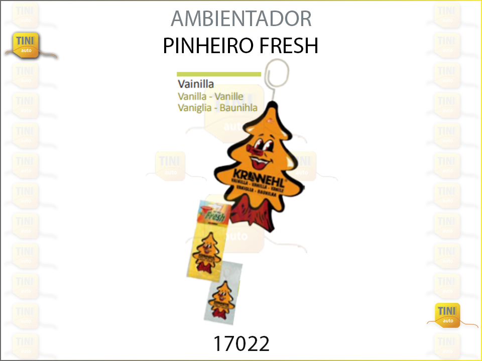 AMBIENTADOR PINHEIRO FRESH BAUNILHA