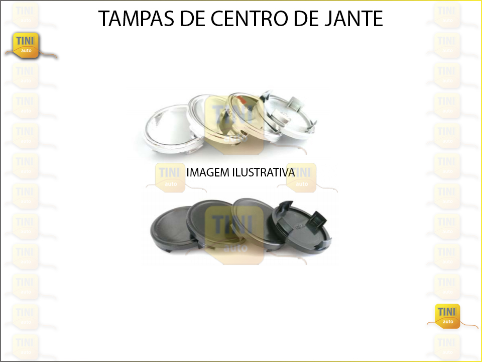 CENTRO JANTES PRETOS 58MM 4PC