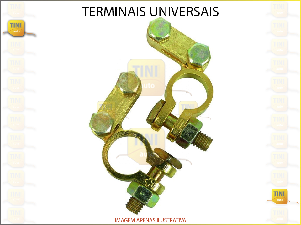 TERMINAIS UNIVERSAIS P/BATERIA