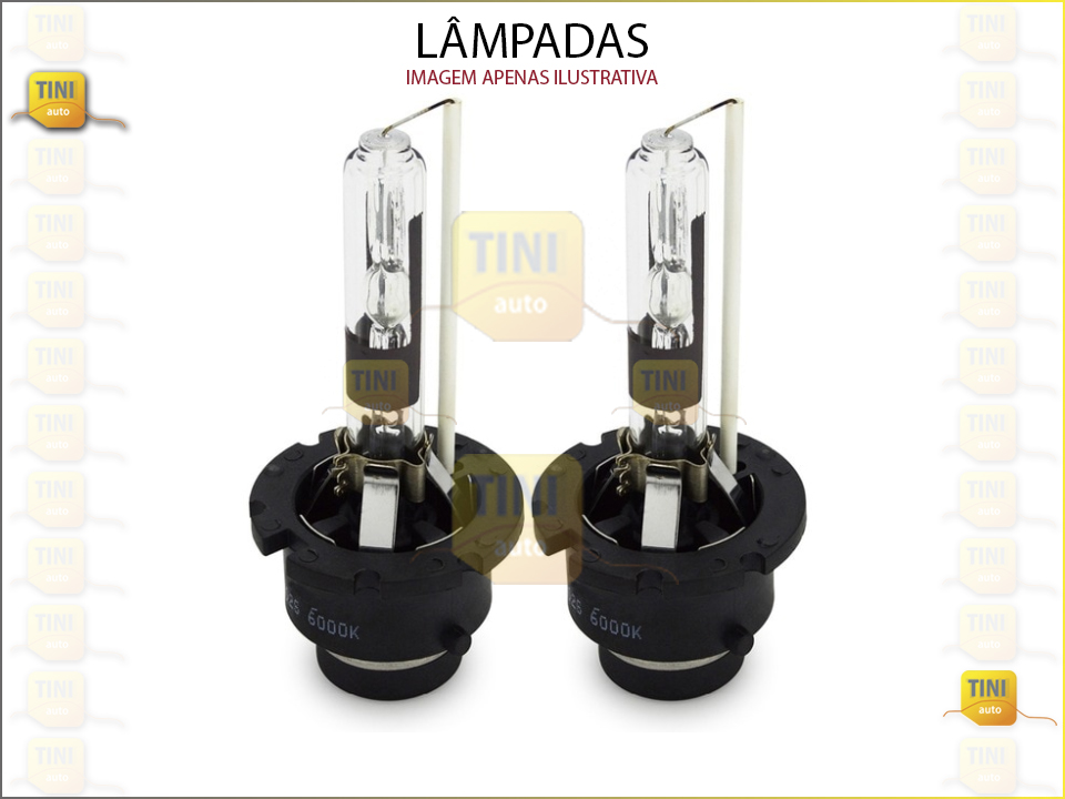 LAMPADA D2R 12V35W 6000K 1PEÇA