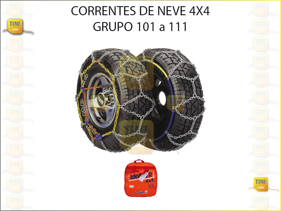 CORRENTES NEVE 4X4 GRUPO 106