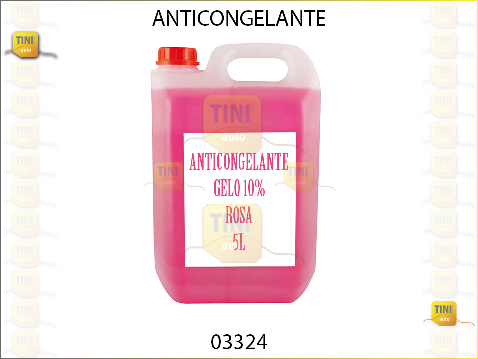 ANTI CONGELANTE GELO 10% ROSA 5LTS