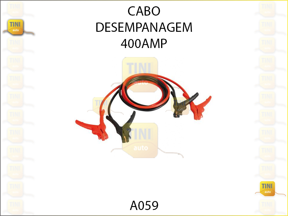 CABO DESEMPENAGEM 400 AMP.