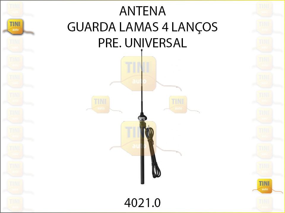 ANTENA GUARDA LAMAS 4 LANC.PRE.UNIVERSAL