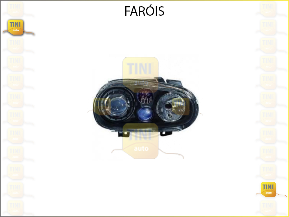 FAROIS VW GOLF IV TIPO R32 F. PRETO