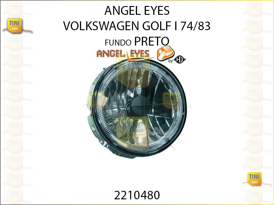 ANGEL EYES VW GOLF I 74/83 F.PRETO