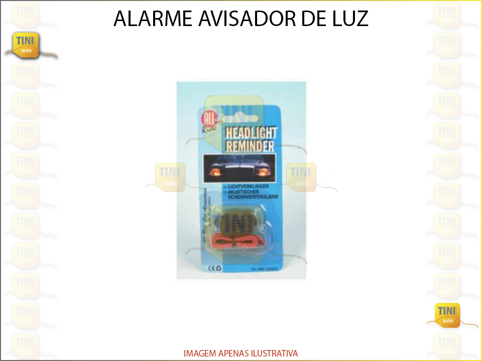 ALARME AVISADOR DE LUZ