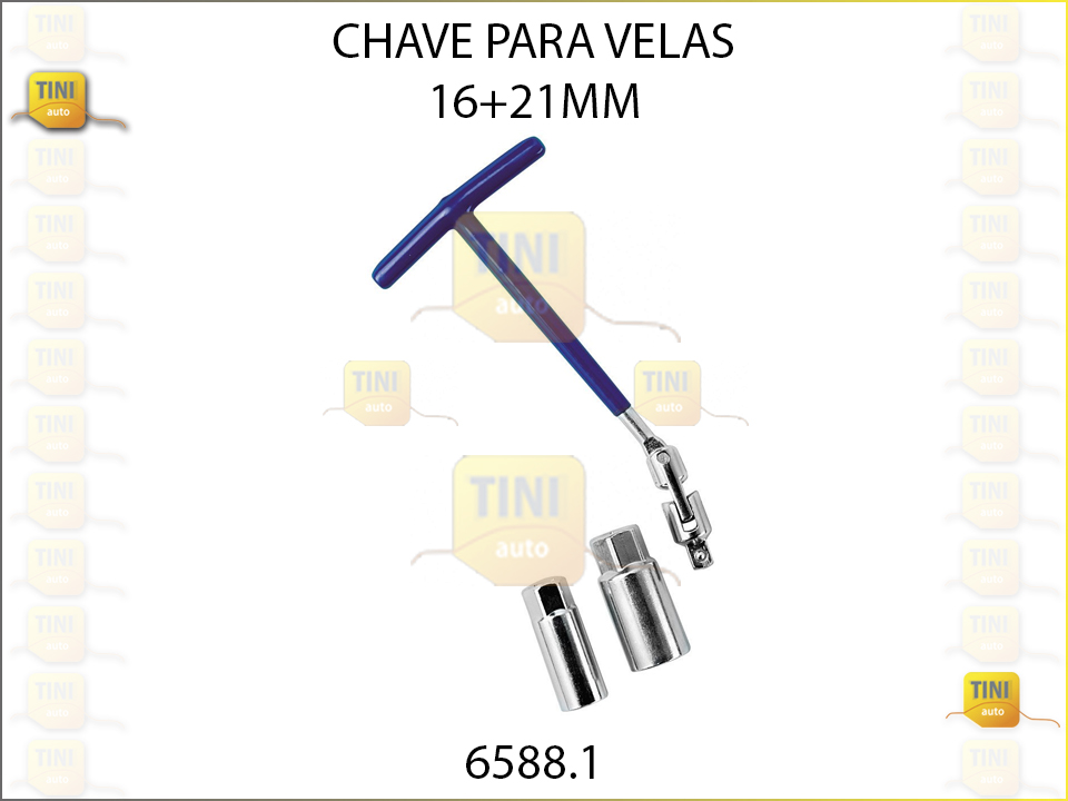 CHAVE VELAS 16+21 MM