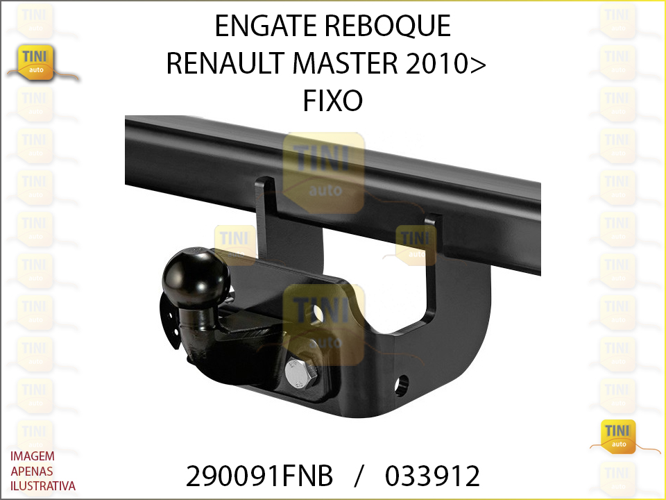 ENGATE RENAULT MASTER 2010> FIXO