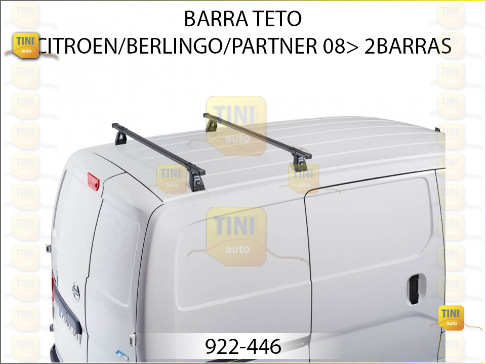 BARRAS CITROEN BERLINGO/PARTNER 08>2 BARRAS