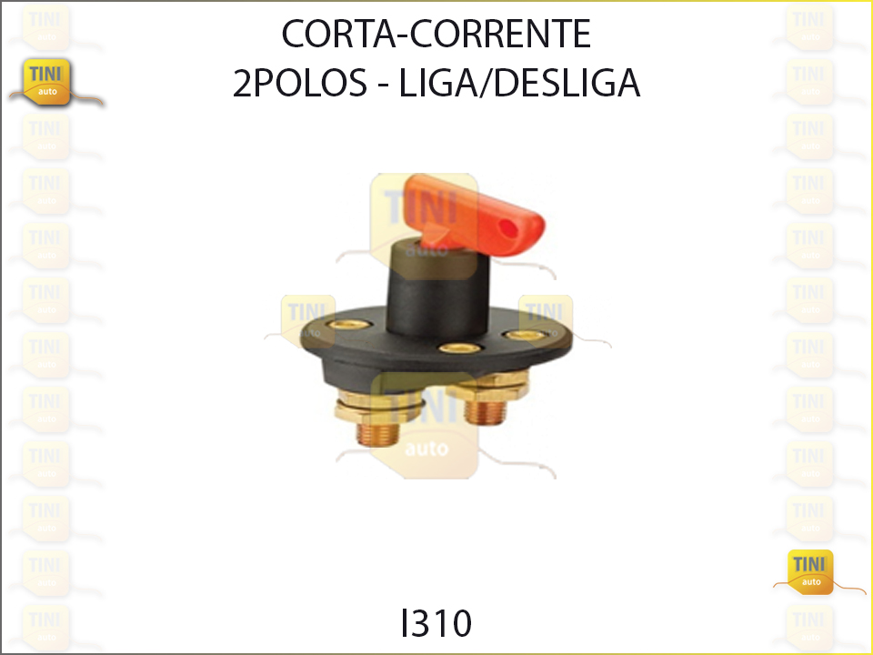 CORTA CORRENTE 2 POLOS LIGA/DESLIGA