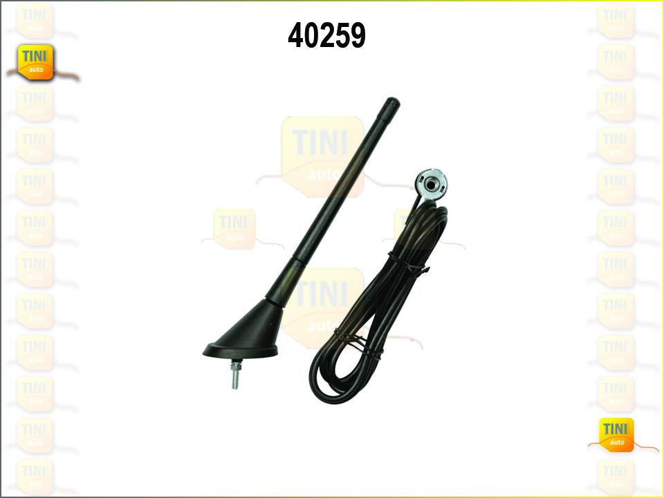 ANTENA TEJADILHO TIPO VW / OPEL 18CM