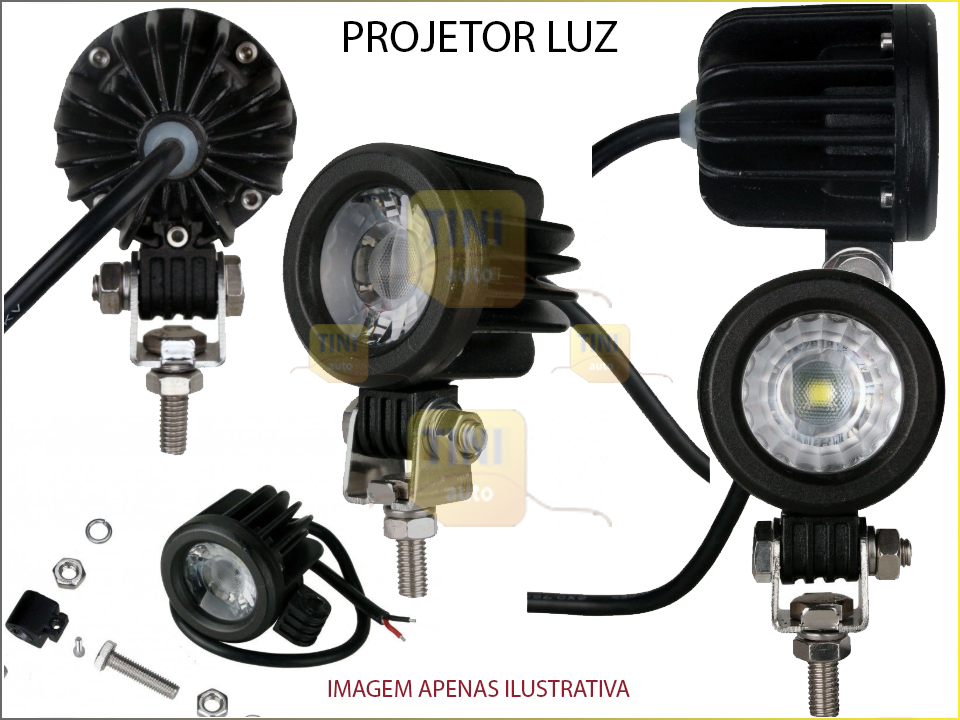 PROJETOR DE LUZ LED 55MM