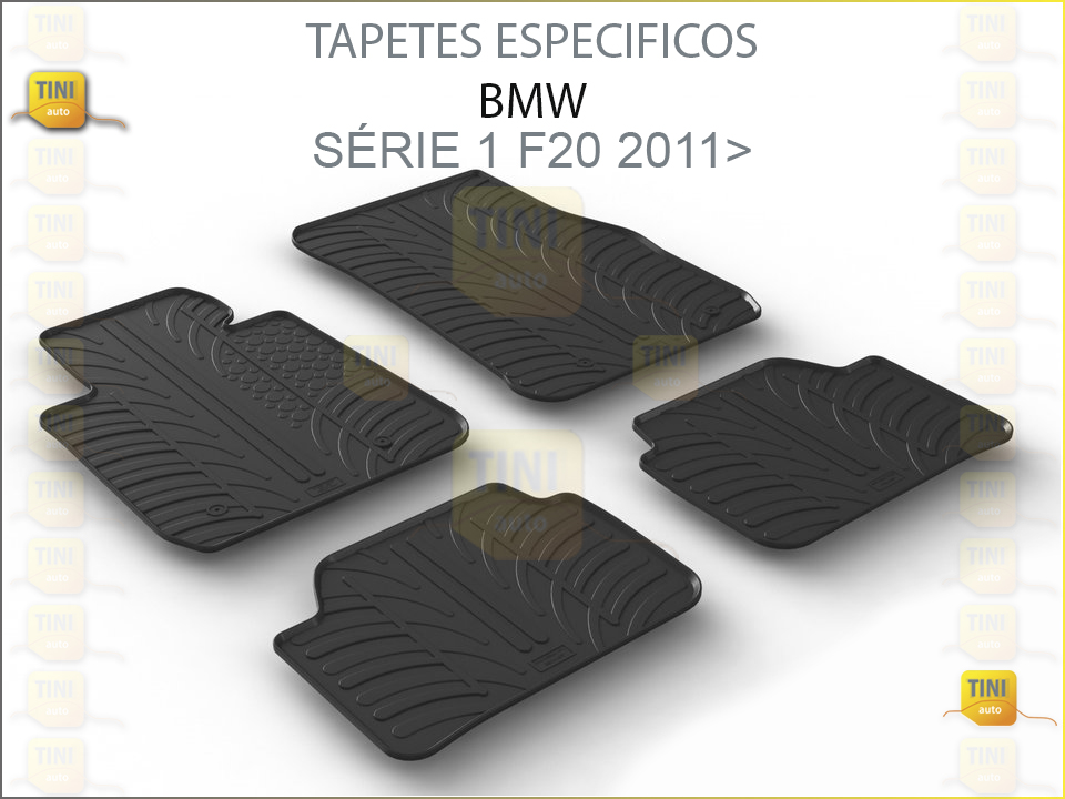 TAPETES PERSO. BORRACHA BMW SERIE 1  F20 2011 »