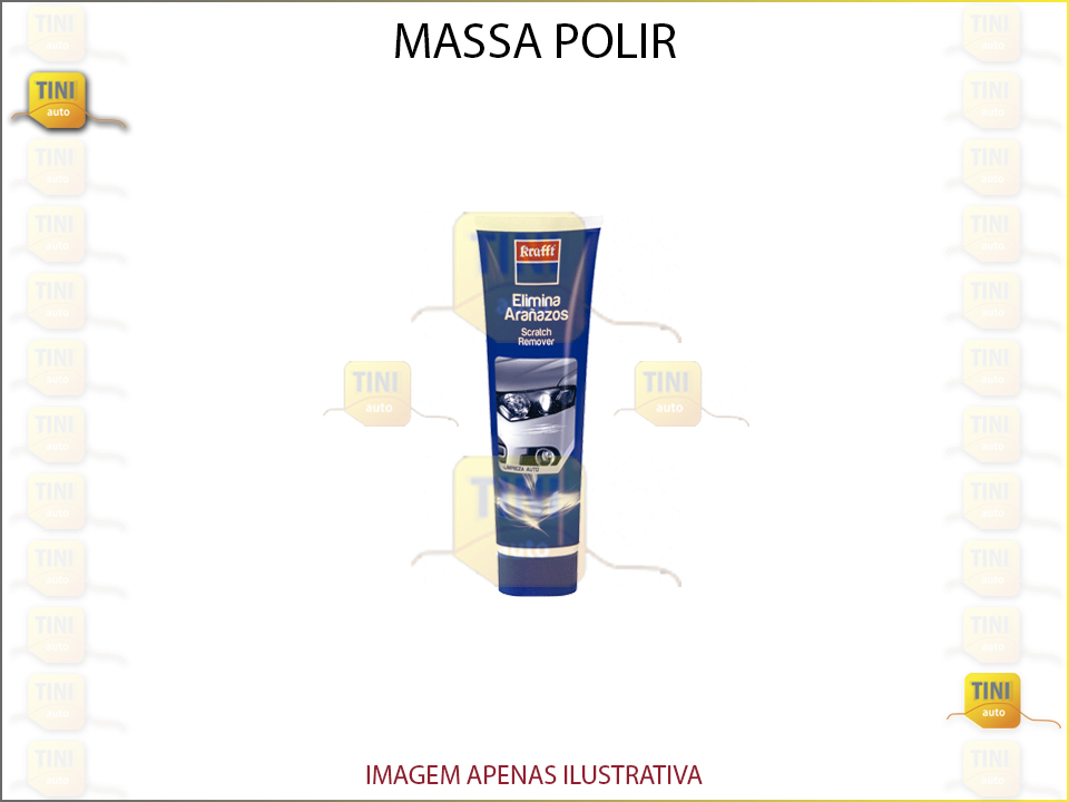 MASSA POLIR TIRA RISCOS - BISNAGA 150ML