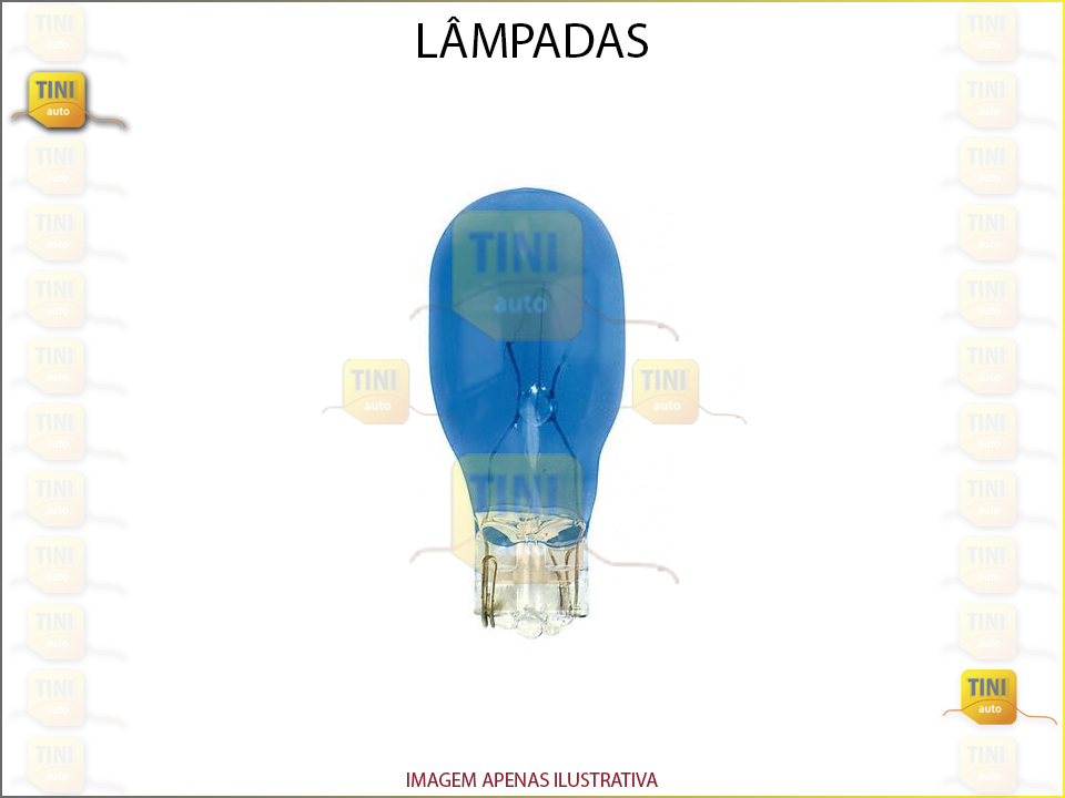 LAMPADAS T15 BLUE XEXON 12V 16W BLISTER C/2