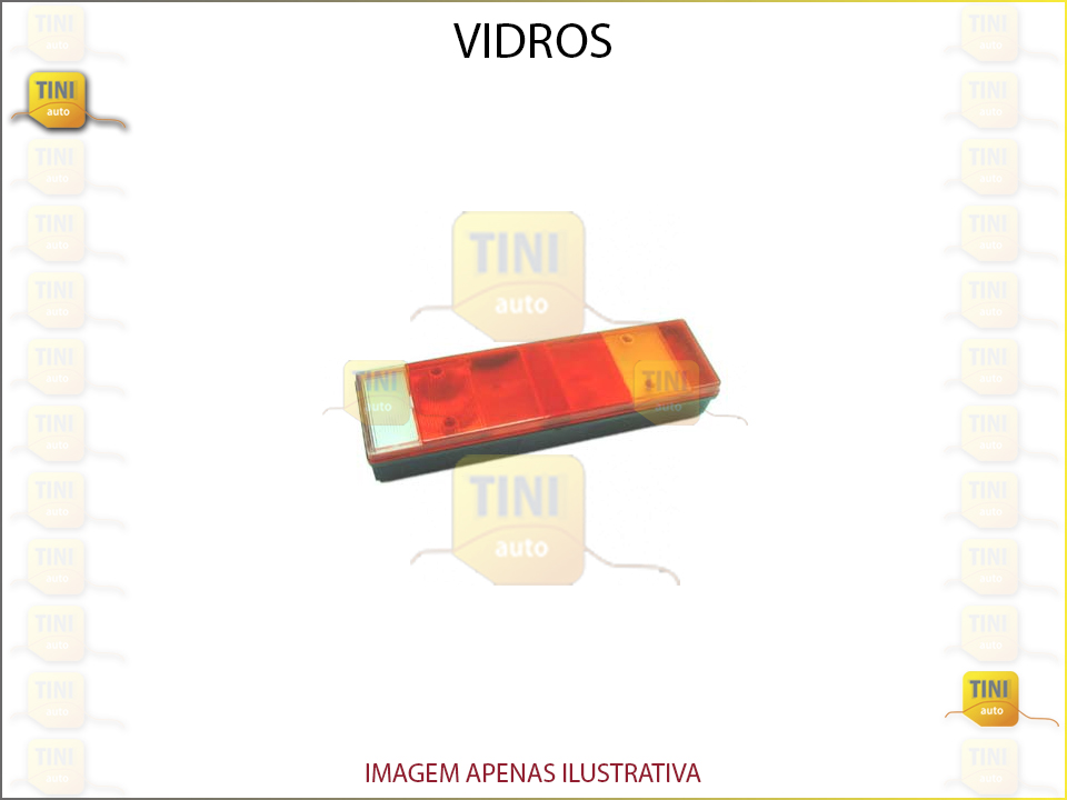 VIDRO DE FAROLIM UNIV.RENAULT/VOLVO TRAS.DRT/ESQ