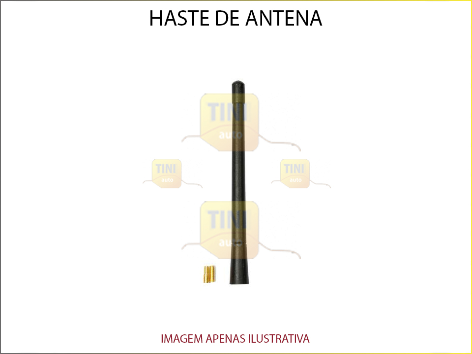 HASTE 6MM FEMEA 5/6MACHO C/17CM PRETA FLEX