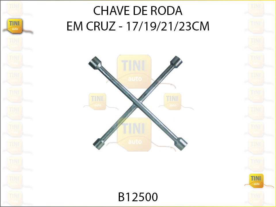 CHAVE RODA CRUZ 17/19/21/23CM 