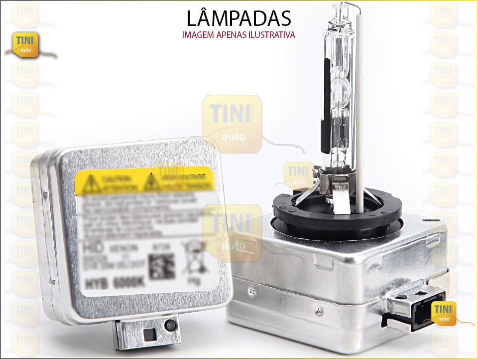 LAMPADA D1R C/BALASTRO 6000K  XT UNIDADE