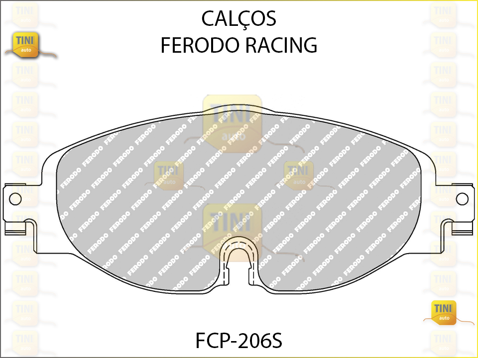 CALÇOS FERODO RACING 