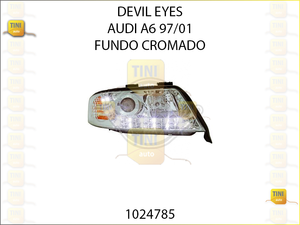 DEVI EYES AUDI A6 97/01 FD CROMADO 