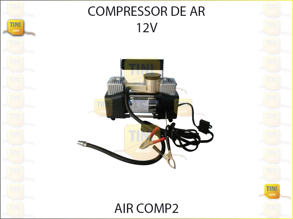 COMPRESSOR AR 12V  2 CILINDROS