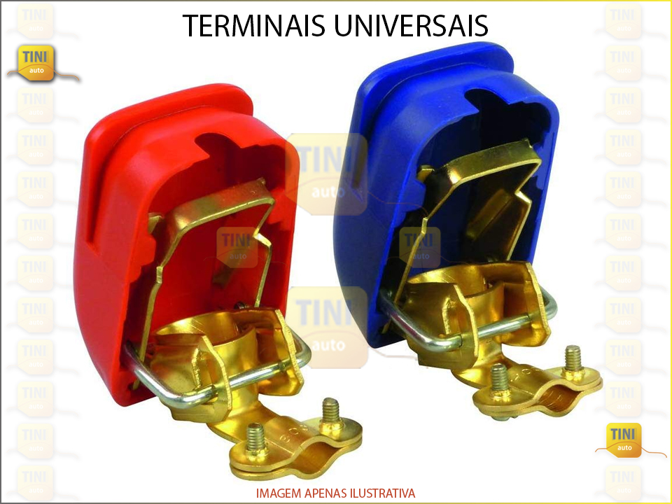 TERMINAIS UNIVERSAIS P/BATERIA ENCAIXE RAPIDO 800W