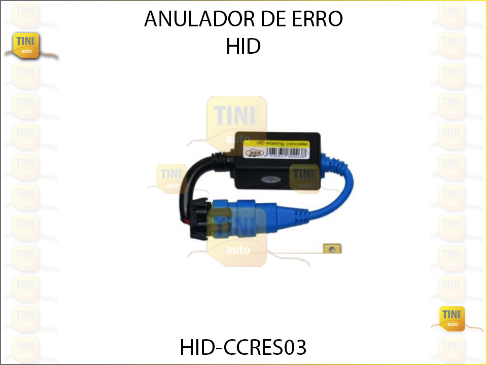 ANULADOR DE ERRO HID (WARNING CANCE)AZUL