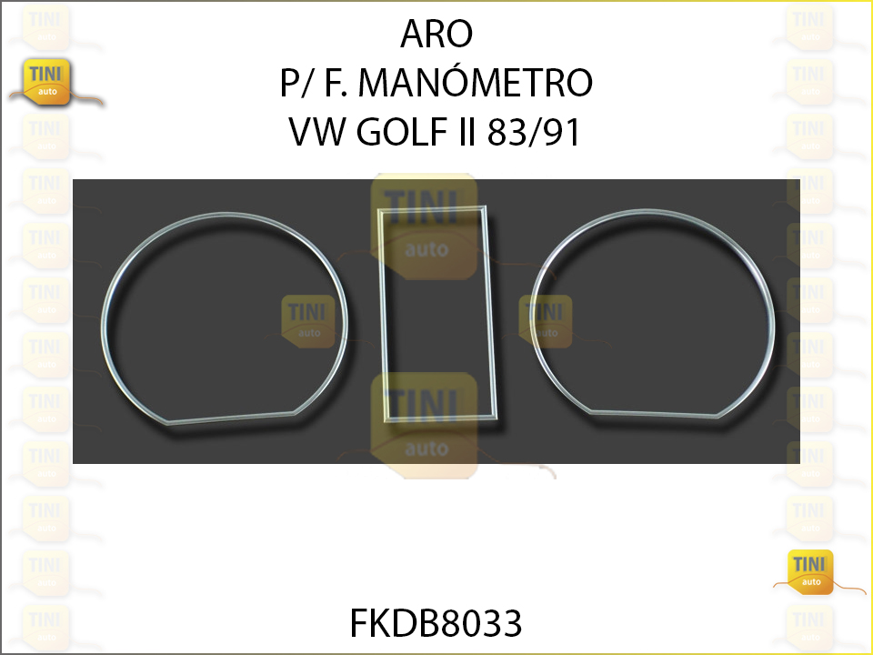 ARO P/F.MANOMETRO VW GOLF II 83/91