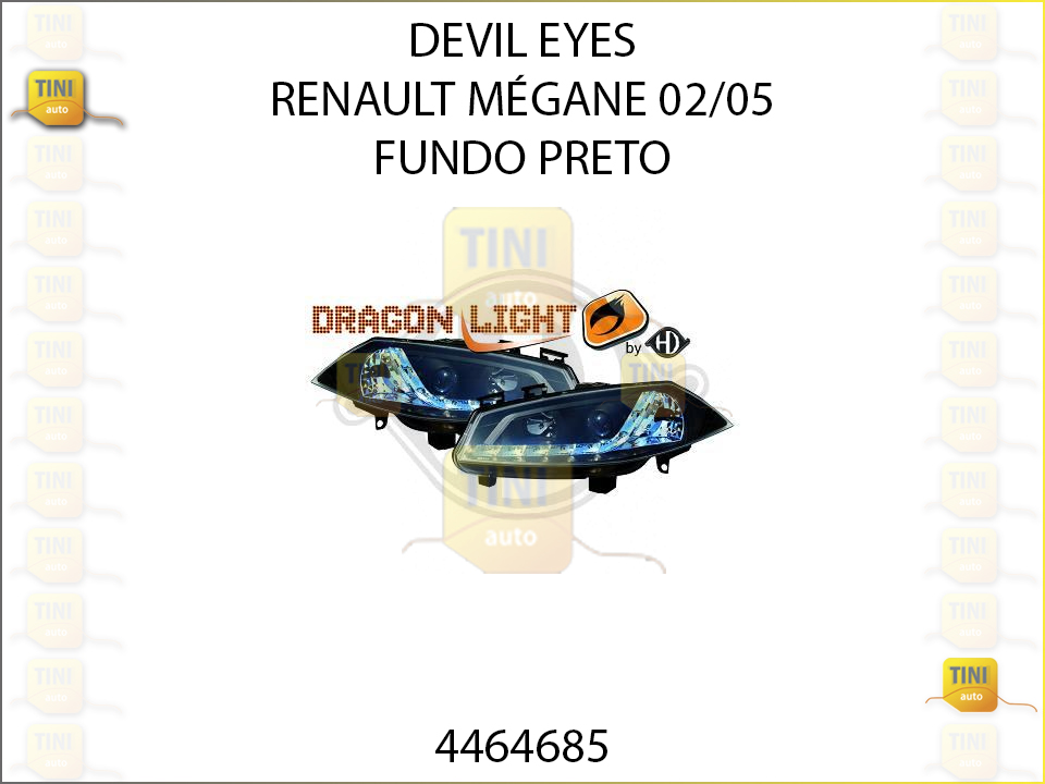 DEVIL EYES RENAULT MEGANE FUNDO PRETO 02/05