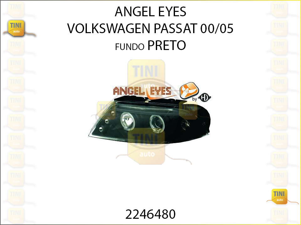 ANGEL EYES VW PASSAT F. PRETO COMPLETO 00/05