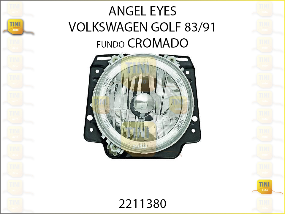 ANGEL EYES VW GOLF I CROMADOS