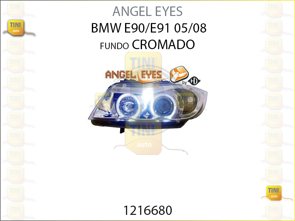 ANGEL EYES BMW E90 / E91 F. CROMADO 05/08