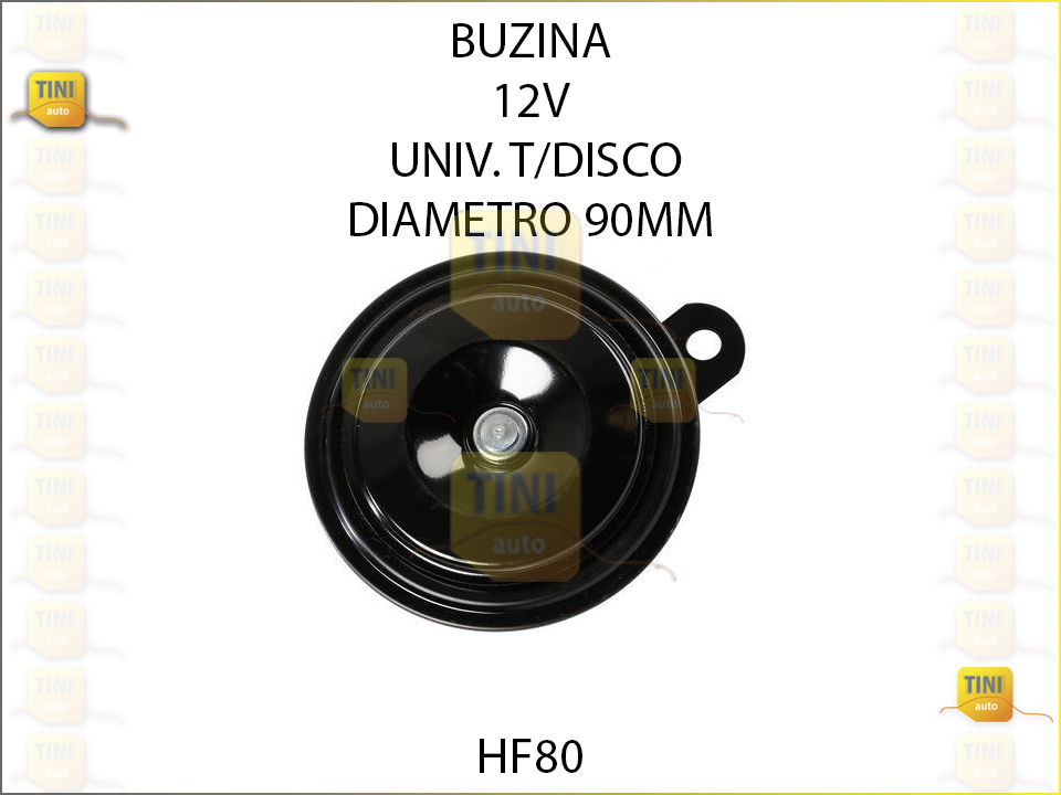 BUZINA 12V UNIV.T/DISCO STEBEL DIAM.90MM