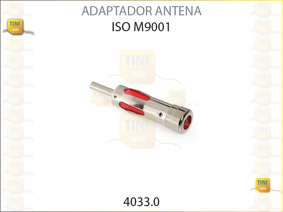 ADAPTADOR ANTENA ISO M909