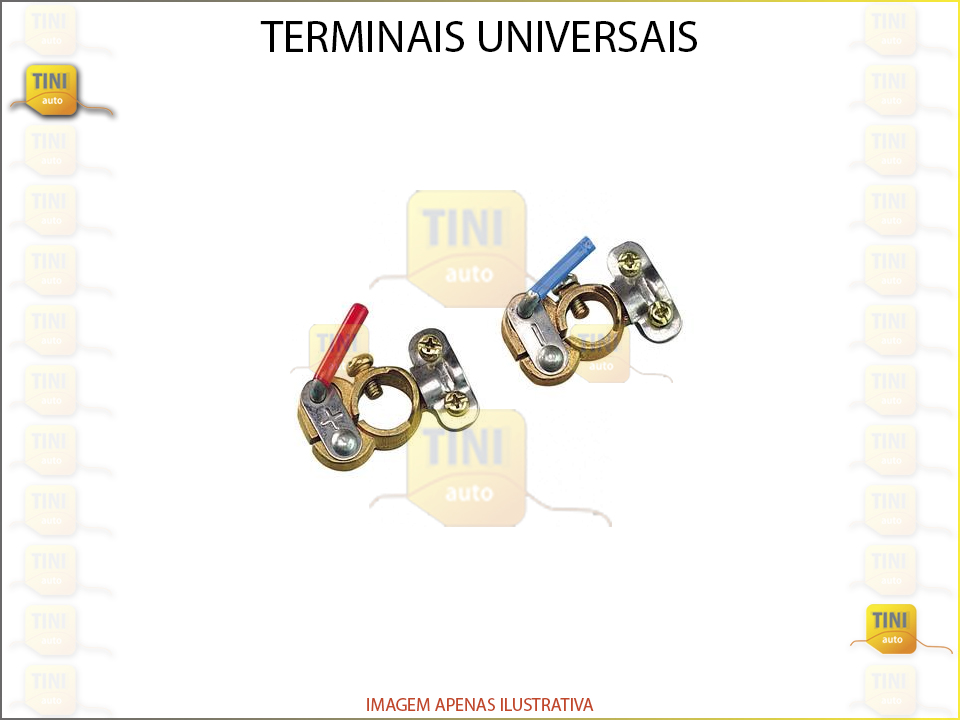 TERMINAIS UNIVERSAIS P/BATERIA RAPIDO