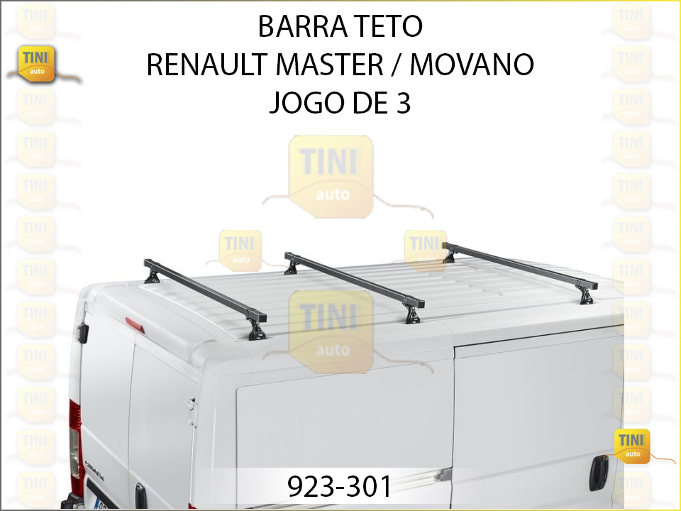 BARRAS RENAULT MASTER/MOVANO JOGO 3