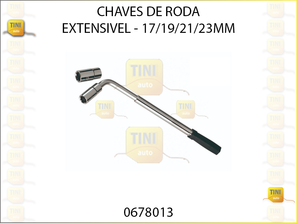 CHAVE RODA EXTENSIVEL 17/19/21/23MM