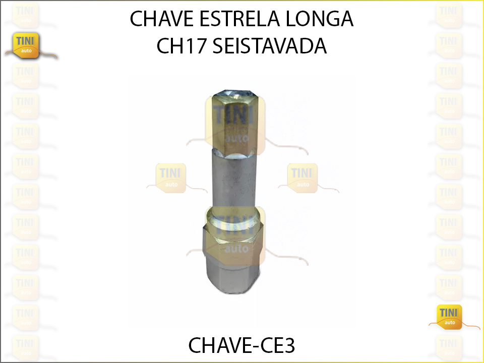 CHAVE ESTRELA LONGA CH17 SEISTAVADA