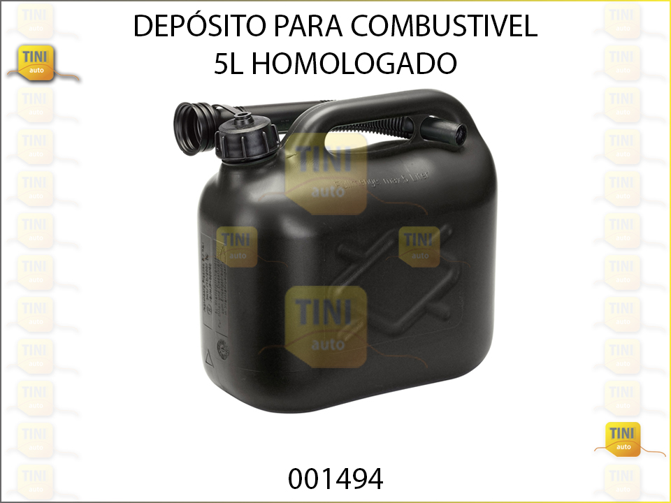 DEPOSITO P/COMBUSTIVEL 5LTS HOMOLOG.