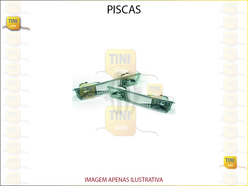 PISCAS FRT.VW GOLF III P/CHOQ. CRIST.FD.CR. NEV.